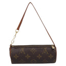 LOUIS VUITTON Monogram Papillon Pouch LV Auth BA17064-3