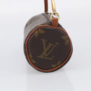 LOUIS VUITTON Monogram Papillon Pouch LV Auth BA17064-5
