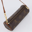 LOUIS VUITTON Monogram Papillon Pouch LV Auth BA17064-6