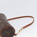 LOUIS VUITTON Monogram Papillon Pouch LV Auth BA17064-8
