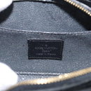LOUIS VUITTON Epi Dauphine PM Pouch Black M48442 LV Auth BA17069-13