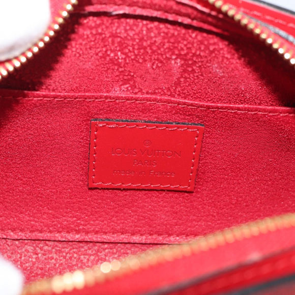 LOUIS VUITTON Epi Dauphine PM Pouch Red M48447 LV Auth BA17070