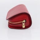 LOUIS VUITTON Epi Dauphine PM Pouch Red M48447 LV Auth BA17070-4