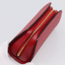 LOUIS VUITTON Epi Dauphine PM Pouch Red M48447 LV Auth BA17070-6
