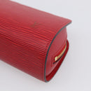 LOUIS VUITTON Epi Dauphine PM Pouch Red M48447 LV Auth BA17070-8