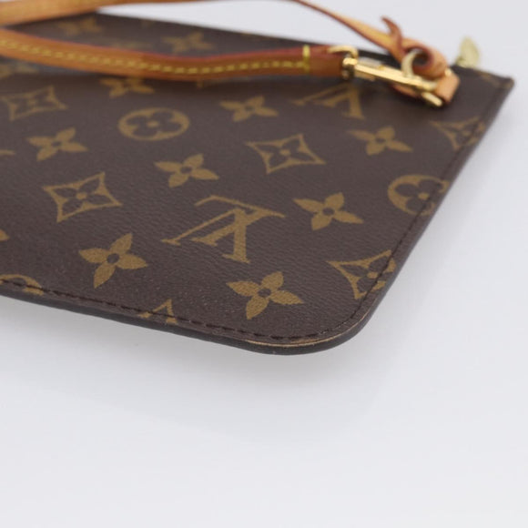 LOUIS VUITTON Monogram Neverfull MM Pouch LV Auth BA17071
