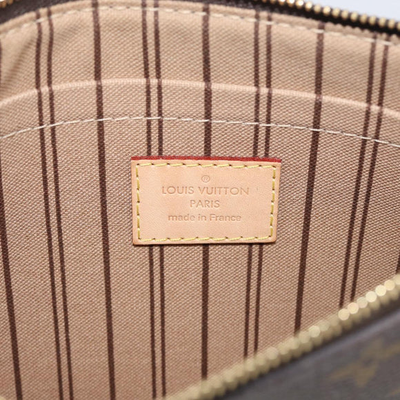 LOUIS VUITTON Monogram Neverfull MM Pouch LV Auth BA17071