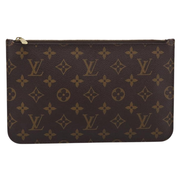 LOUIS VUITTON Monogram Neverfull MM Pouch LV Auth BA17071