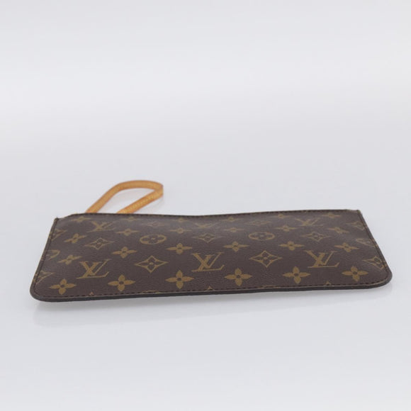 LOUIS VUITTON Monogram Neverfull MM Pouch LV Auth BA17071