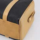 GUCCI Hand Bag Leather Black Gold 000 58 0140 Auth BA17073-11