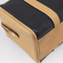 GUCCI Hand Bag Leather Black Gold 000 58 0140 Auth BA17073-14