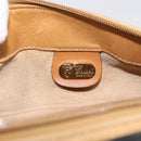 GUCCI Hand Bag Leather Black Gold 000 58 0140 Auth BA17073-16