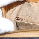 GUCCI Hand Bag Leather Black Gold 000 58 0140 Auth BA17073-21
