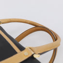 GUCCI Hand Bag Leather Black Gold 000 58 0140 Auth BA17073-9