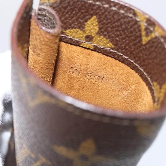 LOUIS VUITTON Monogram Etui Lunette Simple Glasses Case M62962 LV Auth BA17078