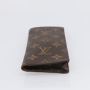 LOUIS VUITTON Monogram Etui Lunette Simple Glasses Case M62962 LV Auth BA17078-7