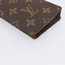 LOUIS VUITTON Monogram Etui Lunette Simple Glasses Case M62962 LV Auth BA17078-9