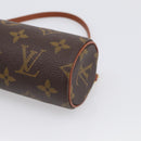 LOUIS VUITTON Monogram Papillon Pouch LV Auth BA17086-10