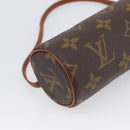 LOUIS VUITTON Monogram Papillon Pouch LV Auth BA17086-11