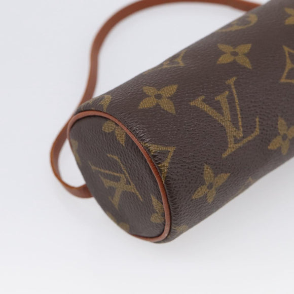 LOUIS VUITTON Monogram Papillon Pouch LV Auth BA17086