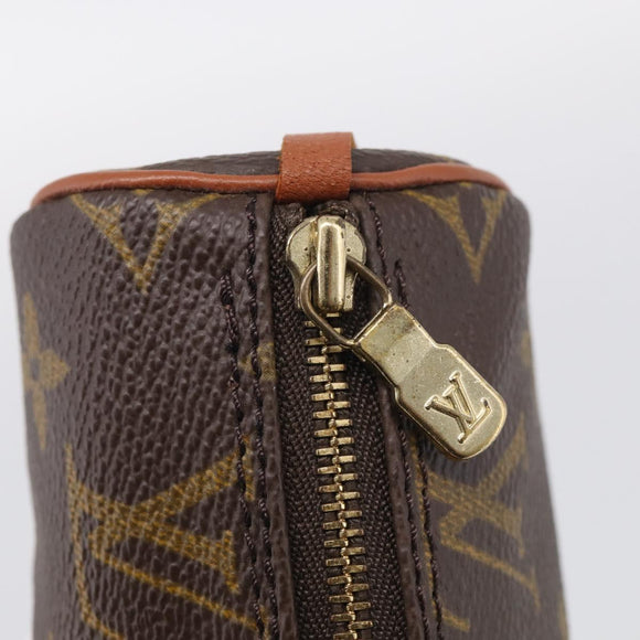 LOUIS VUITTON Monogram Papillon Pouch LV Auth BA17086