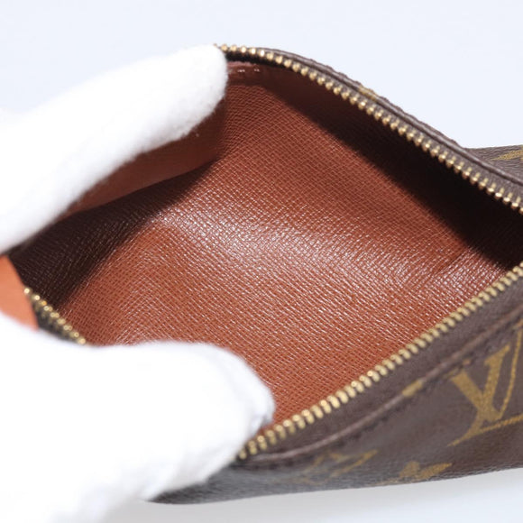 LOUIS VUITTON Monogram Papillon Pouch LV Auth BA17086
