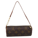LOUIS VUITTON Monogram Papillon Pouch LV Auth BA17086-3