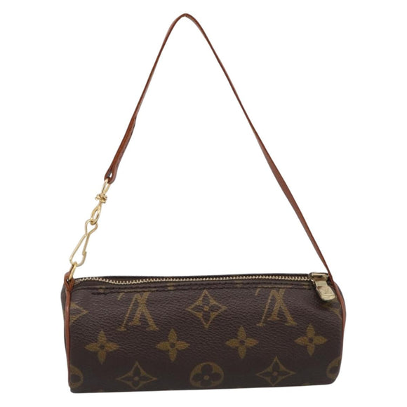LOUIS VUITTON Monogram Papillon Pouch LV Auth BA17086