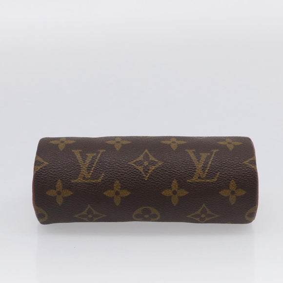 LOUIS VUITTON Monogram Papillon Pouch LV Auth BA17086