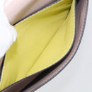 Valentino Clutch Bag Leather Yellow Gold Auth BA17087A-23