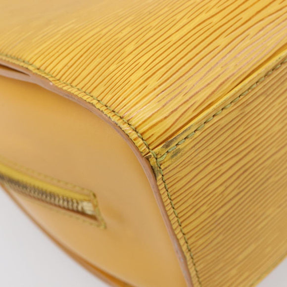 LOUIS VUITTON Epi Pont Neuf Hand Bag Yellow M52059 LV Auth BA17090