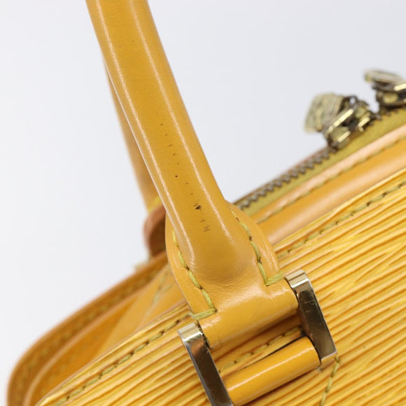 LOUIS VUITTON Epi Pont Neuf Hand Bag Yellow M52059 LV Auth BA17090