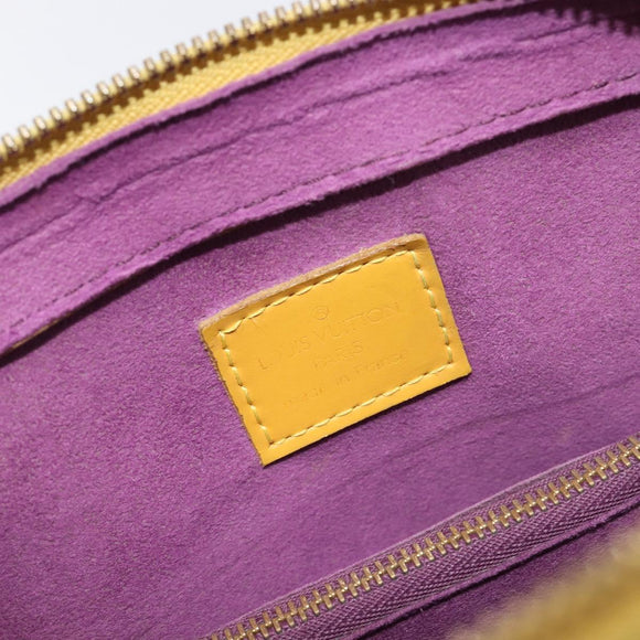 LOUIS VUITTON Epi Pont Neuf Hand Bag Yellow M52059 LV Auth BA17090