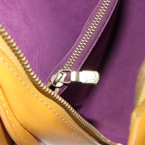 LOUIS VUITTON Epi Pont Neuf Hand Bag Yellow M52059 LV Auth BA17090