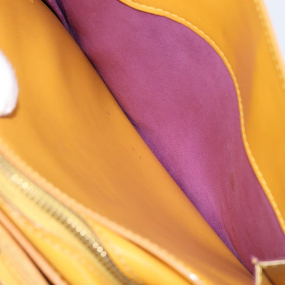 LOUIS VUITTON Epi Pont Neuf Hand Bag Yellow M52059 LV Auth BA17090