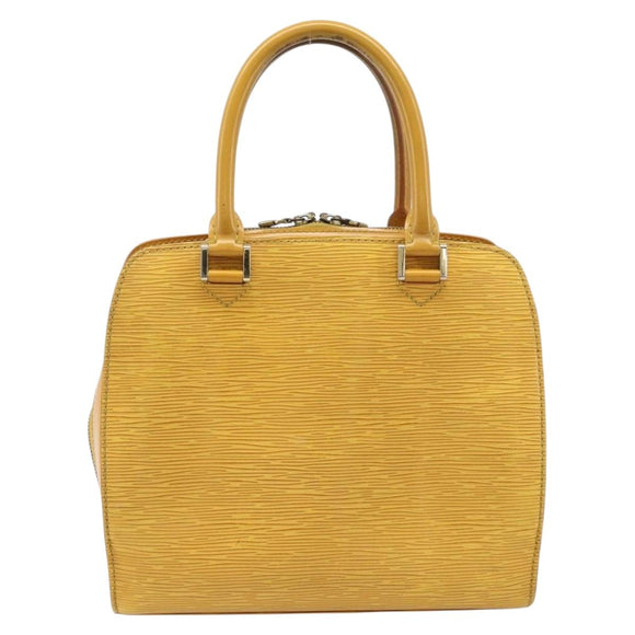 LOUIS VUITTON Epi Pont Neuf Hand Bag Yellow M52059 LV Auth BA17090