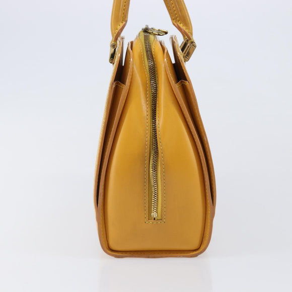LOUIS VUITTON Epi Pont Neuf Hand Bag Yellow M52059 LV Auth BA17090