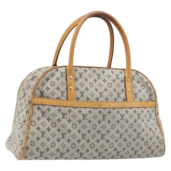 LOUIS VUITTON Monogram Mini Marie Hand Bag Blue M92003 LV Auth BA17092