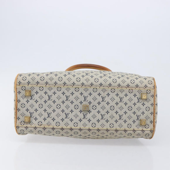 LOUIS VUITTON Monogram Mini Marie Hand Bag Blue M92003 LV Auth BA17092