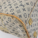 LOUIS VUITTON Monogram Mini Marie Hand Bag Blue M92003 LV Auth BA17092-12