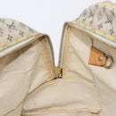 LOUIS VUITTON Monogram Mini Marie Hand Bag Blue M92003 LV Auth BA17092-23