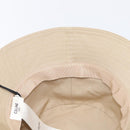 CELINE Bucket Hat Cotton Beige White Auth BA17093M-12