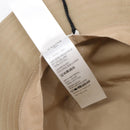 CELINE Bucket Hat Cotton Beige White Auth BA17093M-16