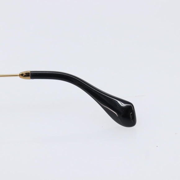 Miu Miu Sunglasses Metal Black Gold Auth BA17096