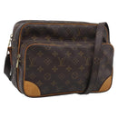 LOUIS VUITTON Monogram Nile Shoulder Bag M45244 LV Auth BA17097-1