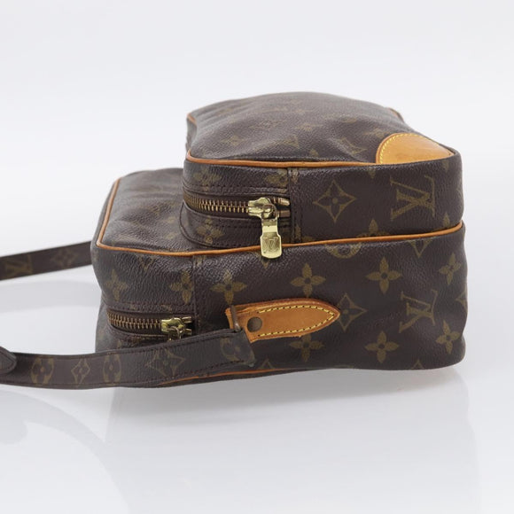 LOUIS VUITTON Monogram Nile Shoulder Bag M45244 LV Auth BA17097