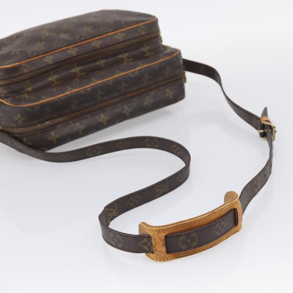 LOUIS VUITTON Monogram Nile Shoulder Bag M45244 LV Auth BA17097