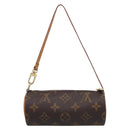 LOUIS VUITTON Monogram Papillon Pouch LV Auth BA17100A-3