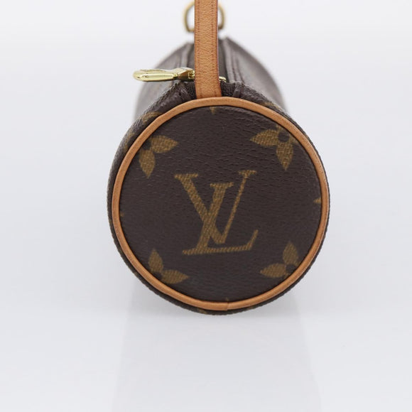 LOUIS VUITTON Monogram Papillon Pouch LV Auth BA17100A