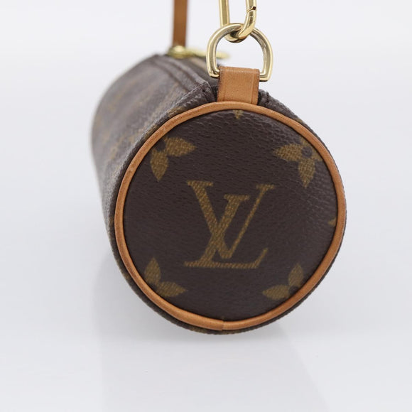 LOUIS VUITTON Monogram Papillon Pouch LV Auth BA17100A
